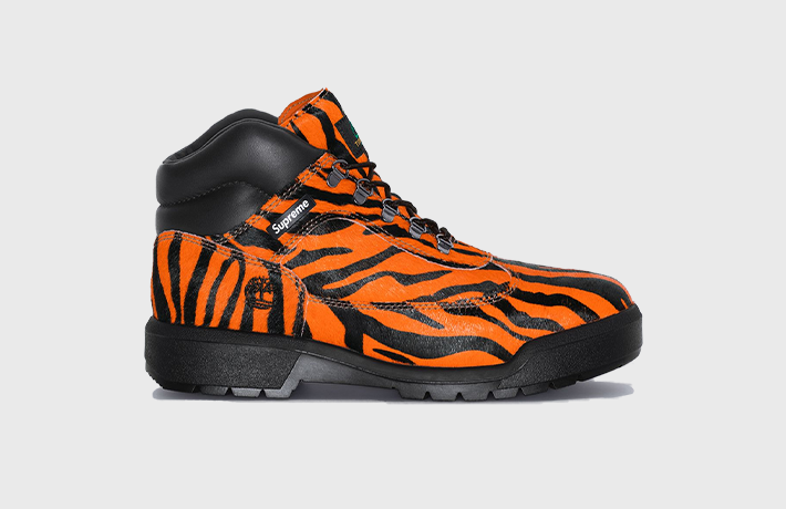 Supreme x Hysteric Glamour x Timberland Field Boot Gore-Tex "Tiger"