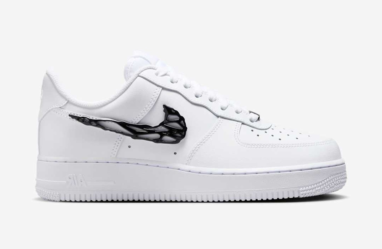 Nike Air Force 1 Low "Liquid Metal Swoosh"