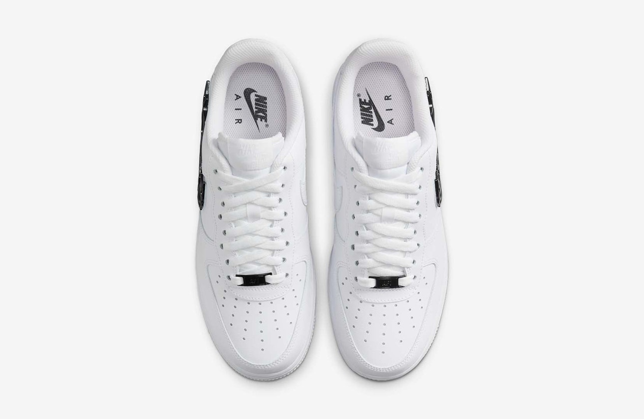 Nike Air Force 1 Low "Liquid Metal Swoosh"