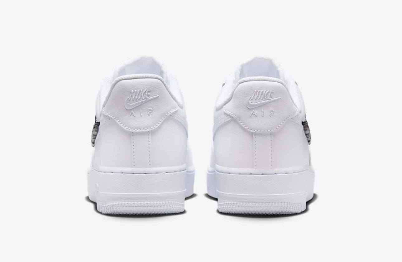Nike Air Force 1 Low "Liquid Metal Swoosh"