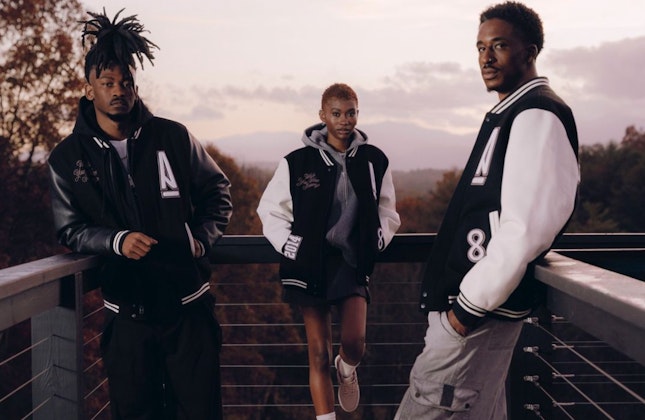 A Ma Maniére x NIKE Destroyer Varsity Jacket "W.Y.W.S."