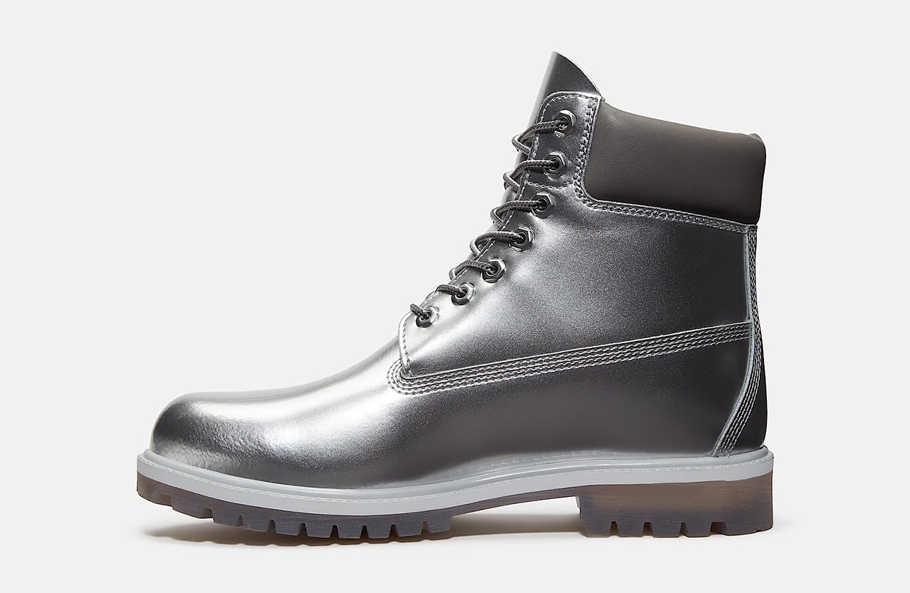 Veneda Carter x Timberland 6" Premium Boot "Metallic Silver"