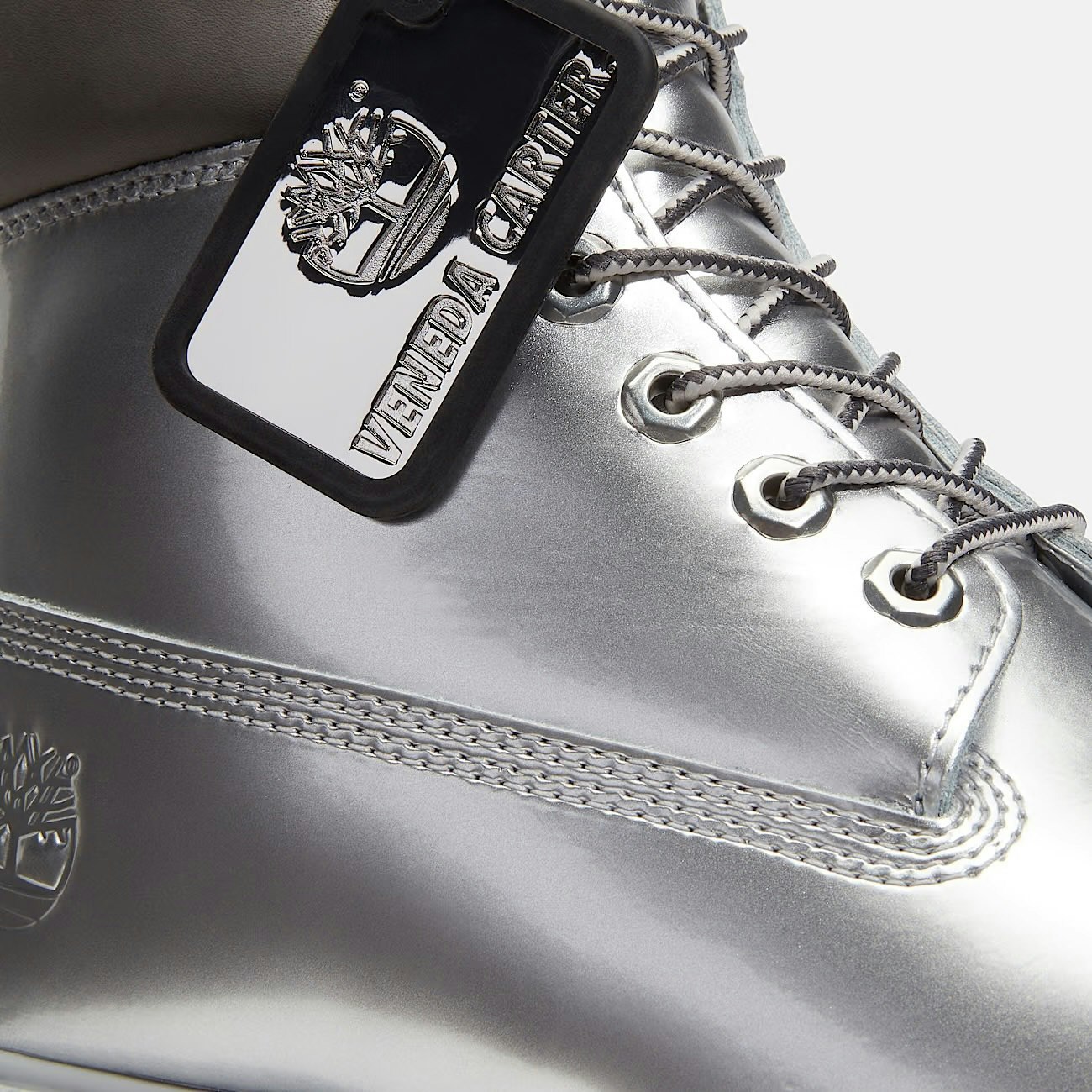 Veneda Carter x Timberland 6" Premium Boot "Metallic Silver"