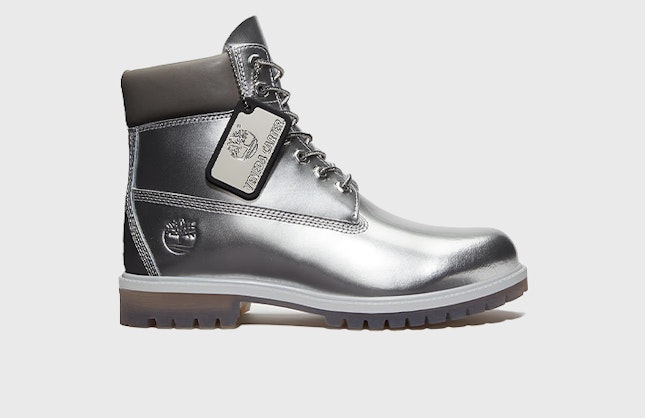 Veneda Carter x Timberland 6" Premium Boot "Metallic Silver"