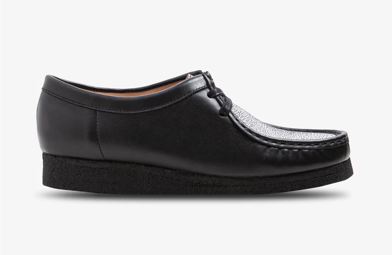 Maha Amsterdam x Clarks Wallabee "Black"