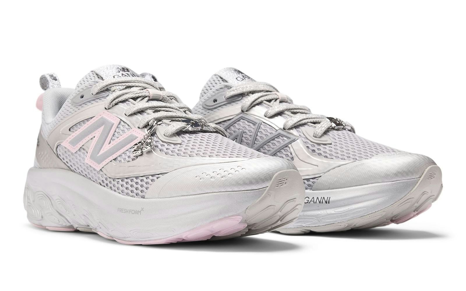 GANNI x New Balance Fresh Foam Trainer "Gray Quill"