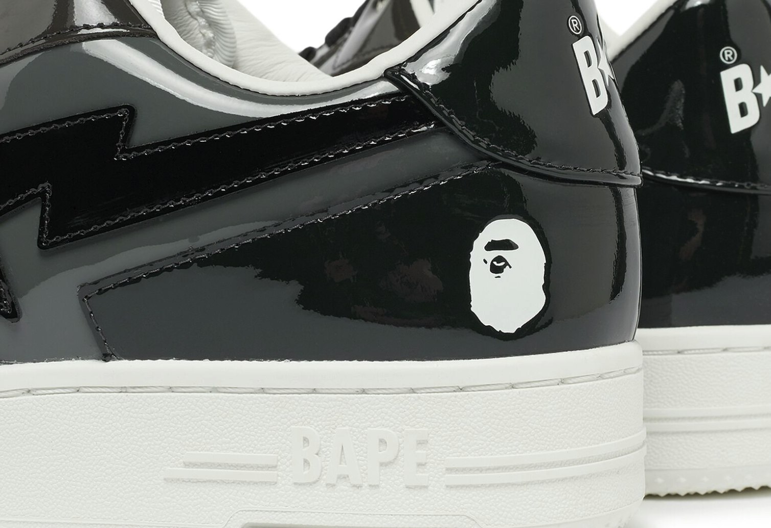 A Bathing Ape Bape Sta Icon M2 "Black"