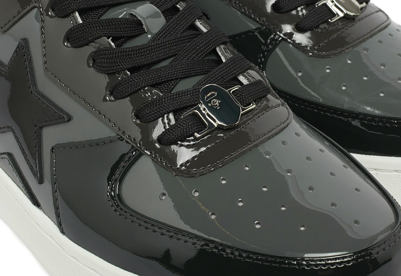 A Bathing Ape Bape Sta Icon M2 "Black"