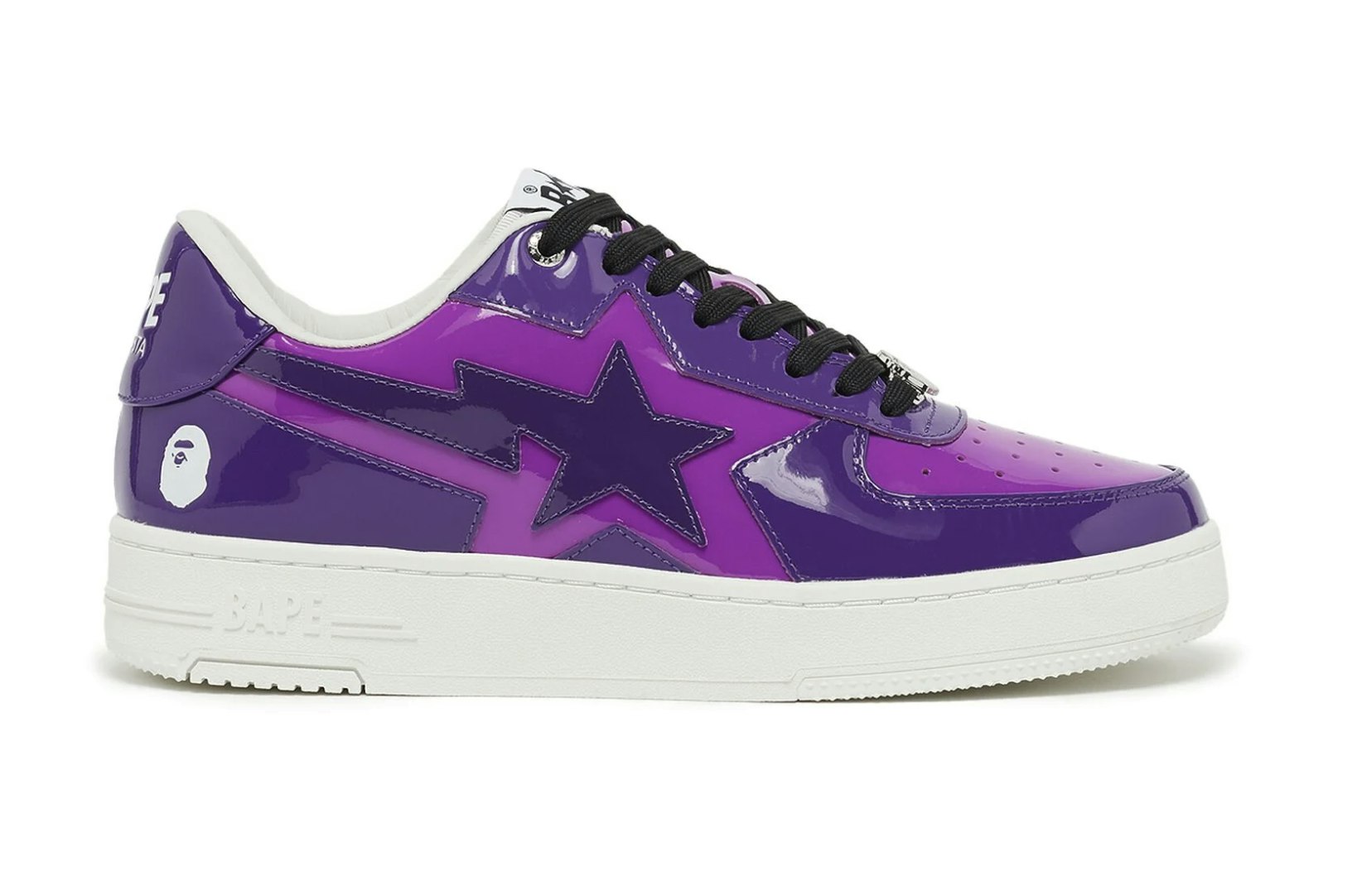 A Bathing Ape Bape Sta Icon M3 "Purple"