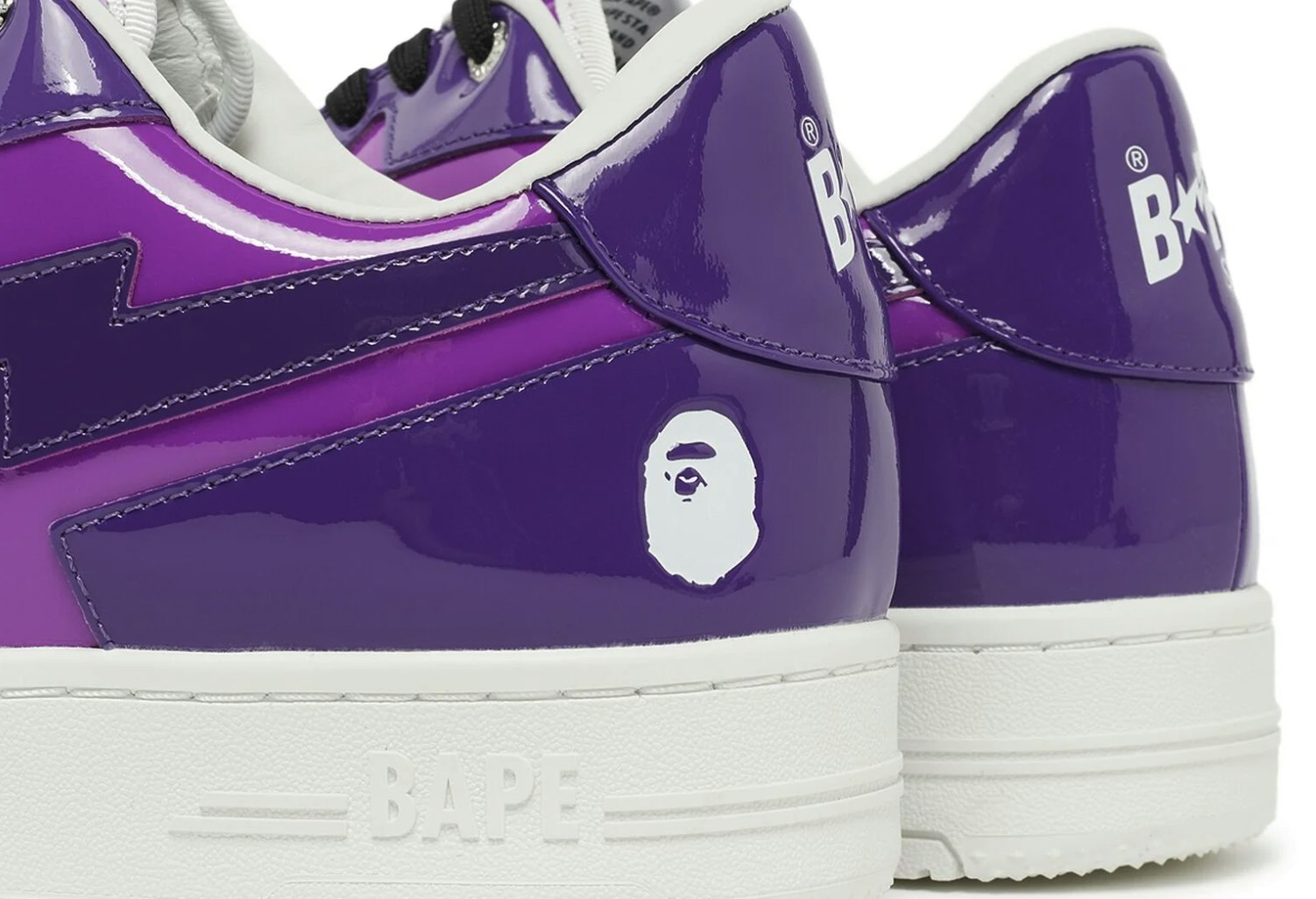 A Bathing Ape Bape Sta Icon M3 "Purple"