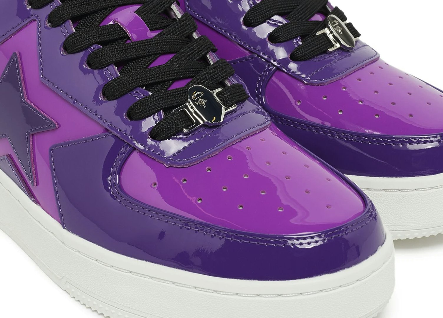 A Bathing Ape Bape Sta Icon M3 "Purple"