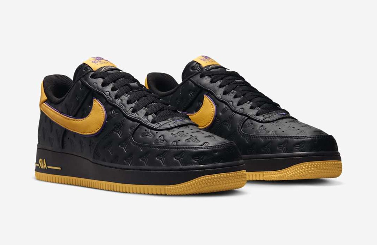 Kobe Bryant x Nike Air Force 1 Low "Lakers Away"