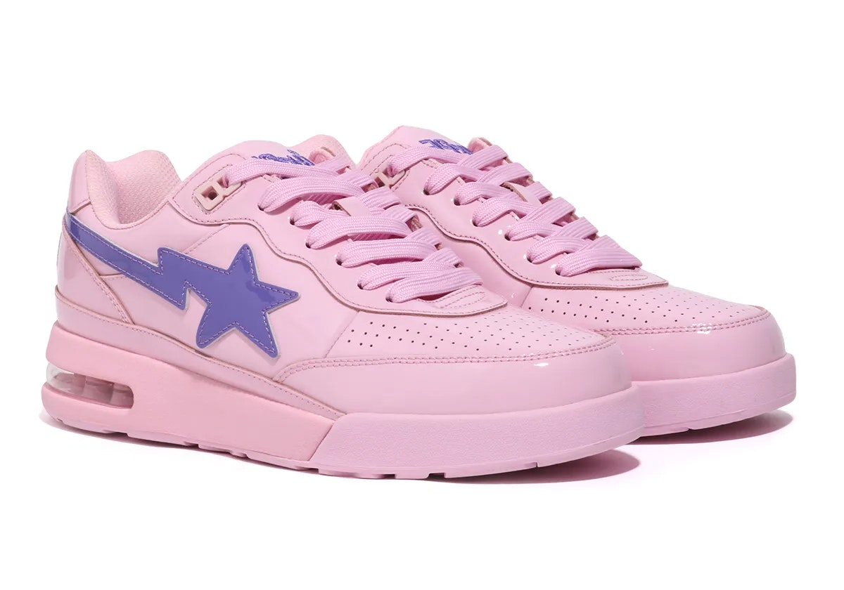 Don Toliver x BAPE Road Sta "Patent Pink"