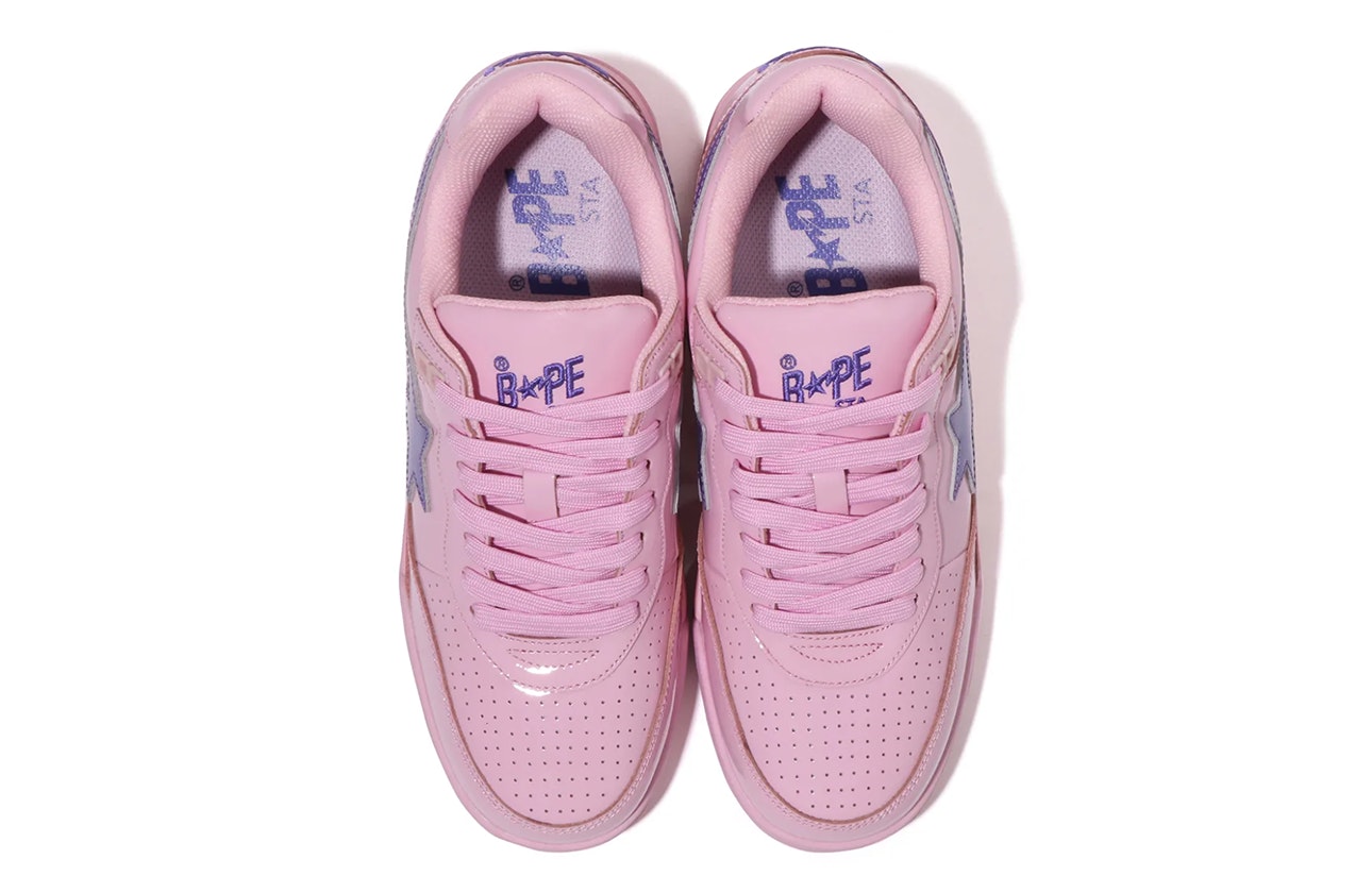 Don Toliver x BAPE Road Sta "Patent Pink"