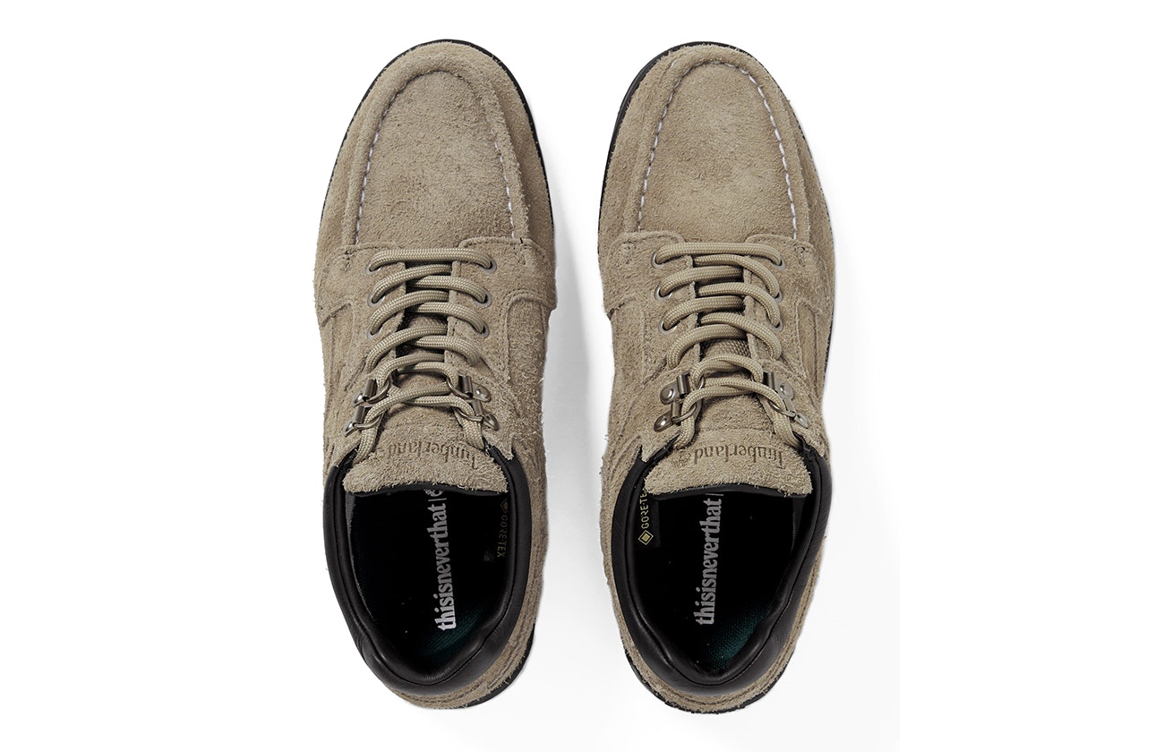 thisisneverthat x Timberland Moc Toe Mid Gore-Tex "Beige Tan"
