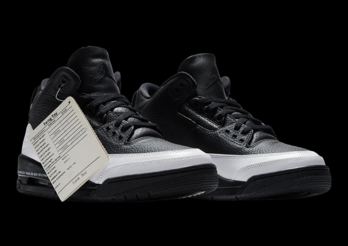Fragment x Air Jordan 3 "Black/White"