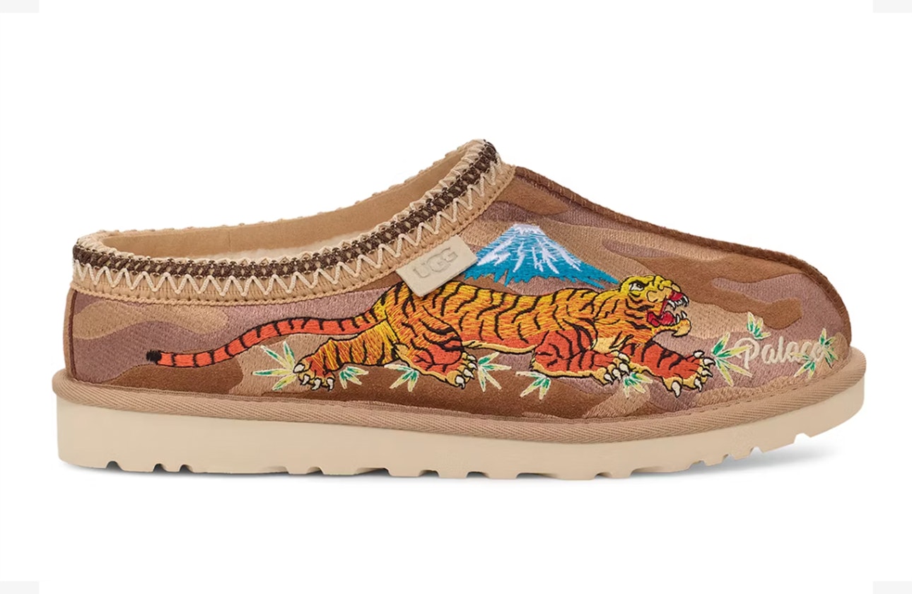 Palace x UGG Tasman Slipper "Tiger" (Chestnut Camo)