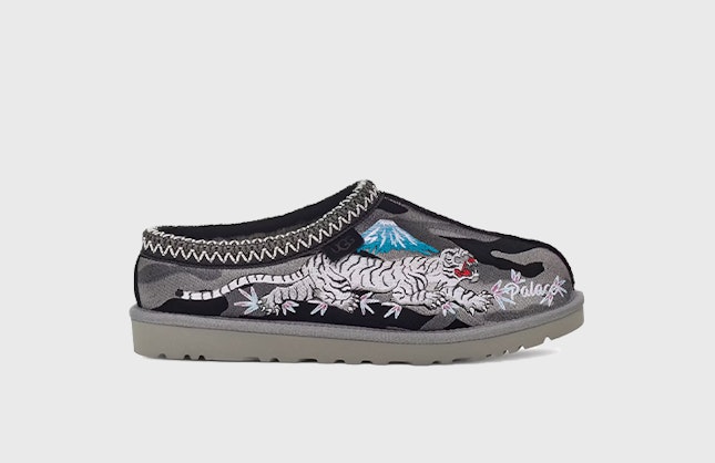 Palace x UGG Tasman Slipper "Tiger" (Black Camo)
