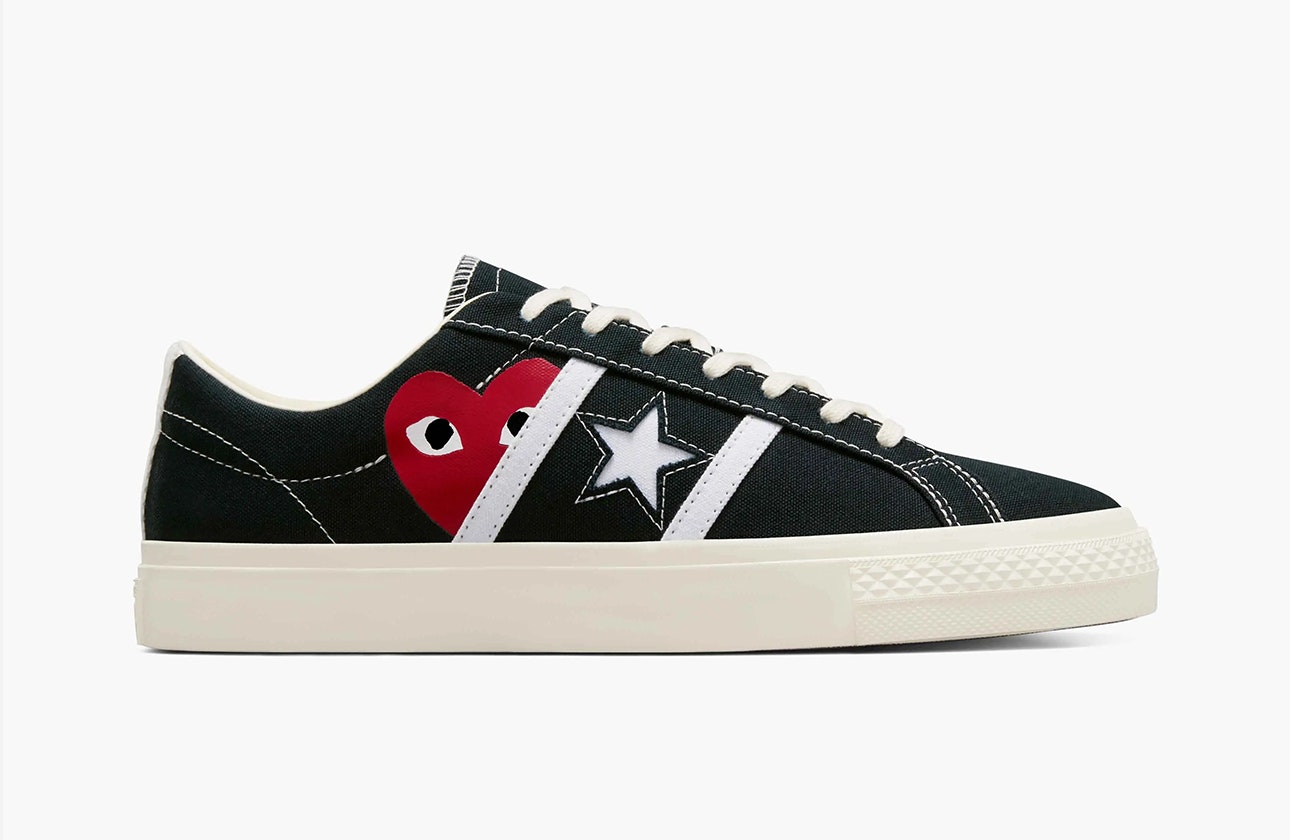 Comme des Garçons x Converse One Star Academy Pro "Black"