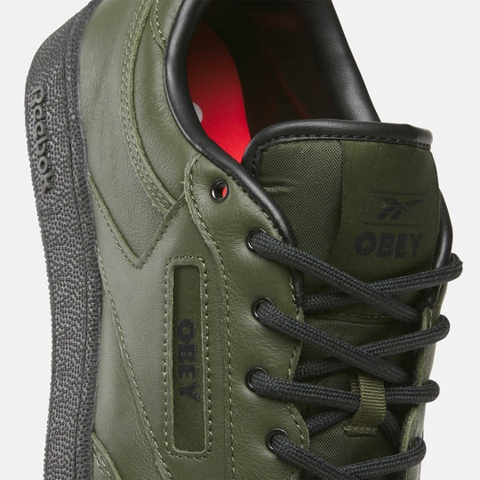 OBEY x Reebok Club C 85 "Olive Green"