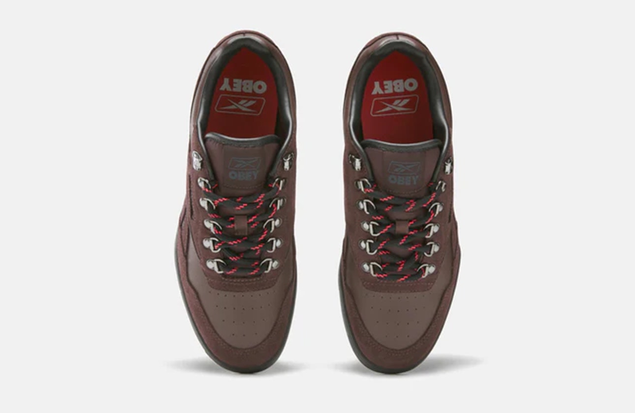 OBEY x Reebok Reebok BB 4000 II "Brown Red"