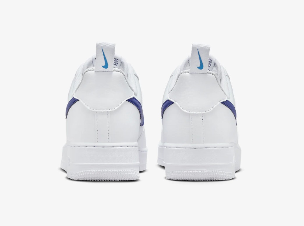 Nike Air Force 1 '07 "Blue Mini Swoosh"