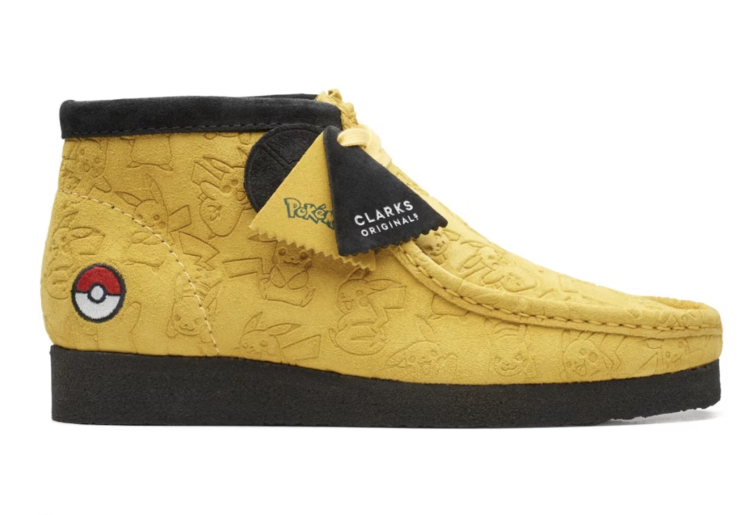 Pokémon x Clarks Originals Wallabee Boot "Pikachu"
