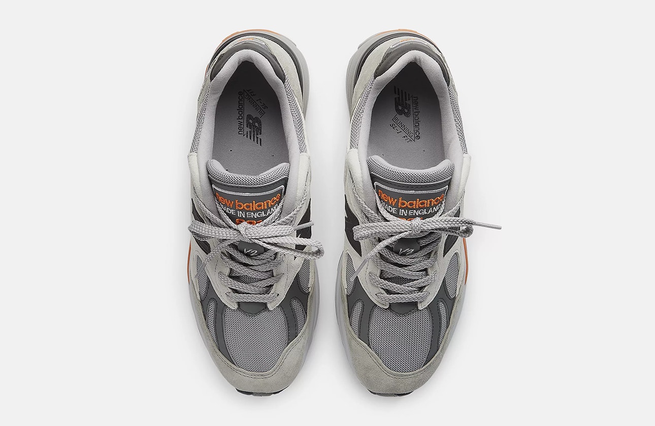New Balance 991v2 "Made in UK" (Pelican Bright Orange)