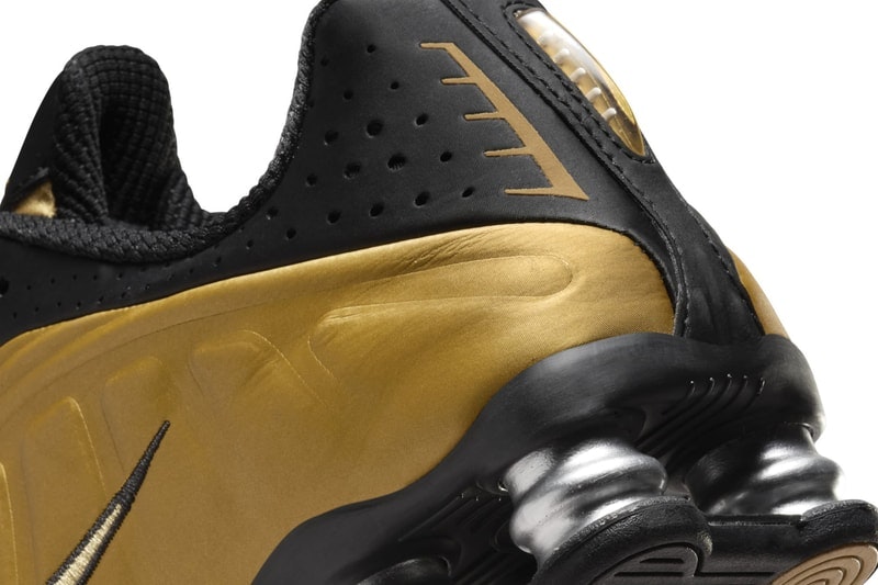 Nike Shox R4 Metallic Gold kaufen AR3565 005 HEAT MVMNT