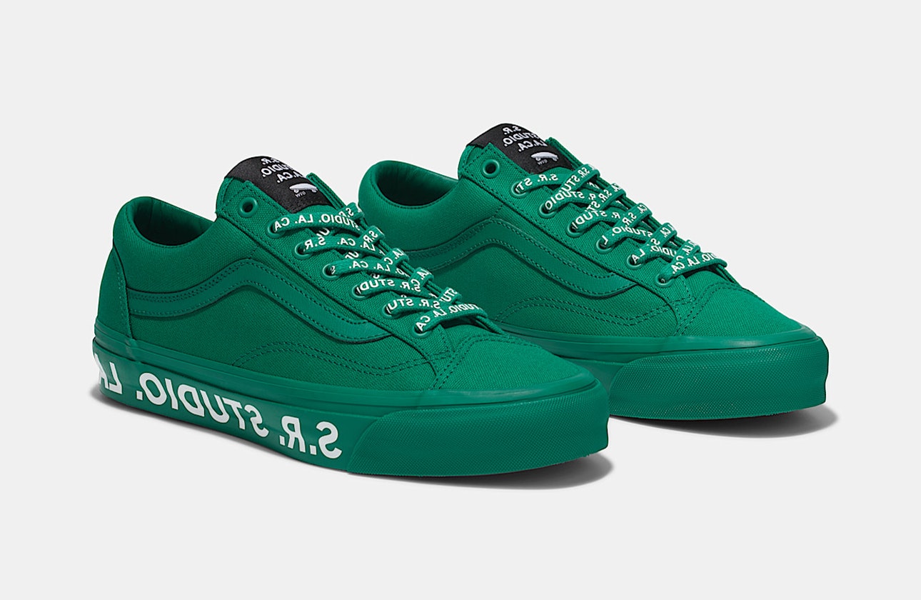 S.R. STUDIO. LA. CA. x Vans Old Skool Reissue 36 Vibram "Sterling Ruby"