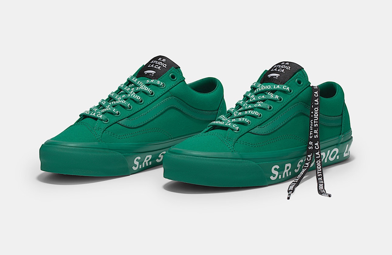 S.R. STUDIO. LA. CA. x Vans Old Skool Reissue 36 Vibram "Sterling Ruby"