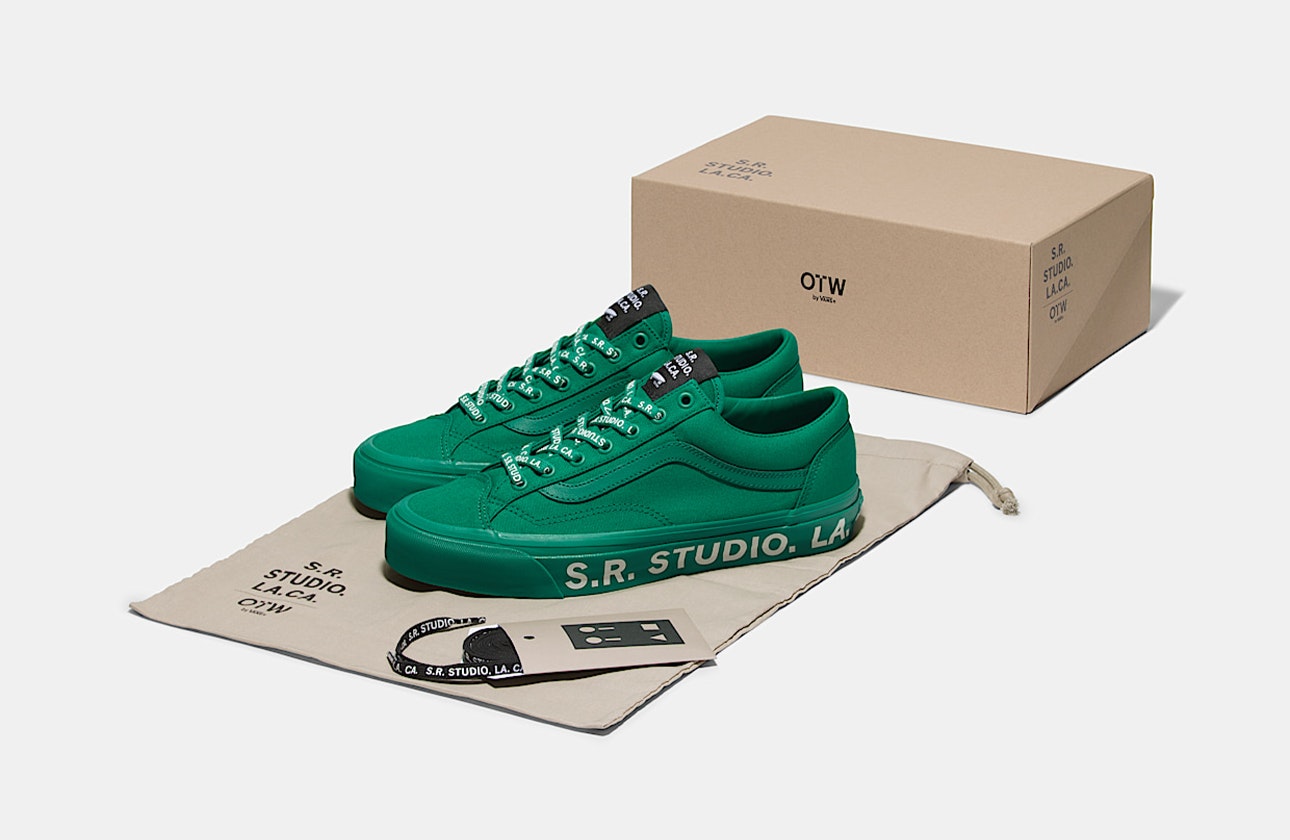 S.R. STUDIO. LA. CA. x Vans Old Skool Reissue 36 Vibram "Sterling Ruby"