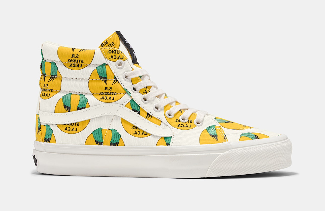S.R. STUDIO. LA. CA. x Vans Sk8-Hi 38 Vibram "Sterling Ruby"