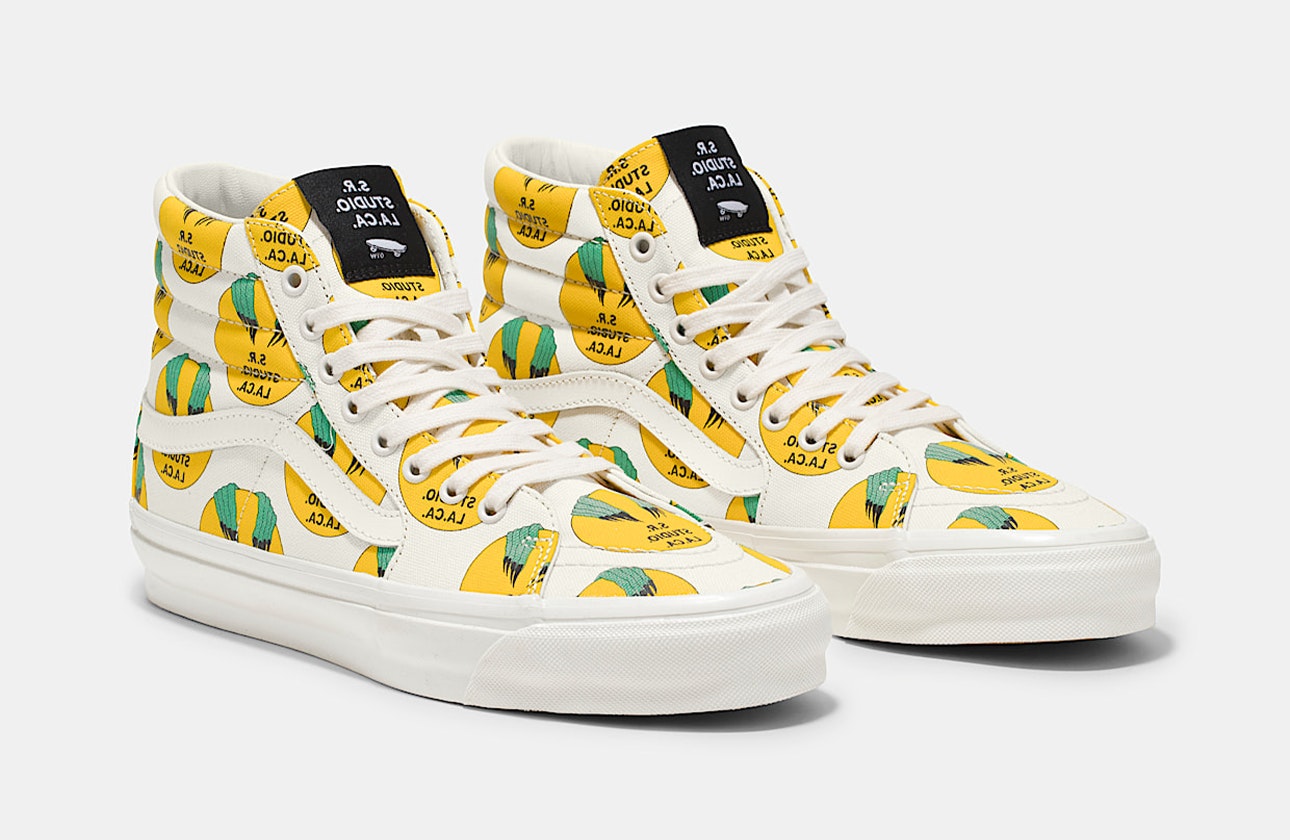 S.R. STUDIO. LA. CA. x Vans Sk8-Hi 38 Vibram "Sterling Ruby"