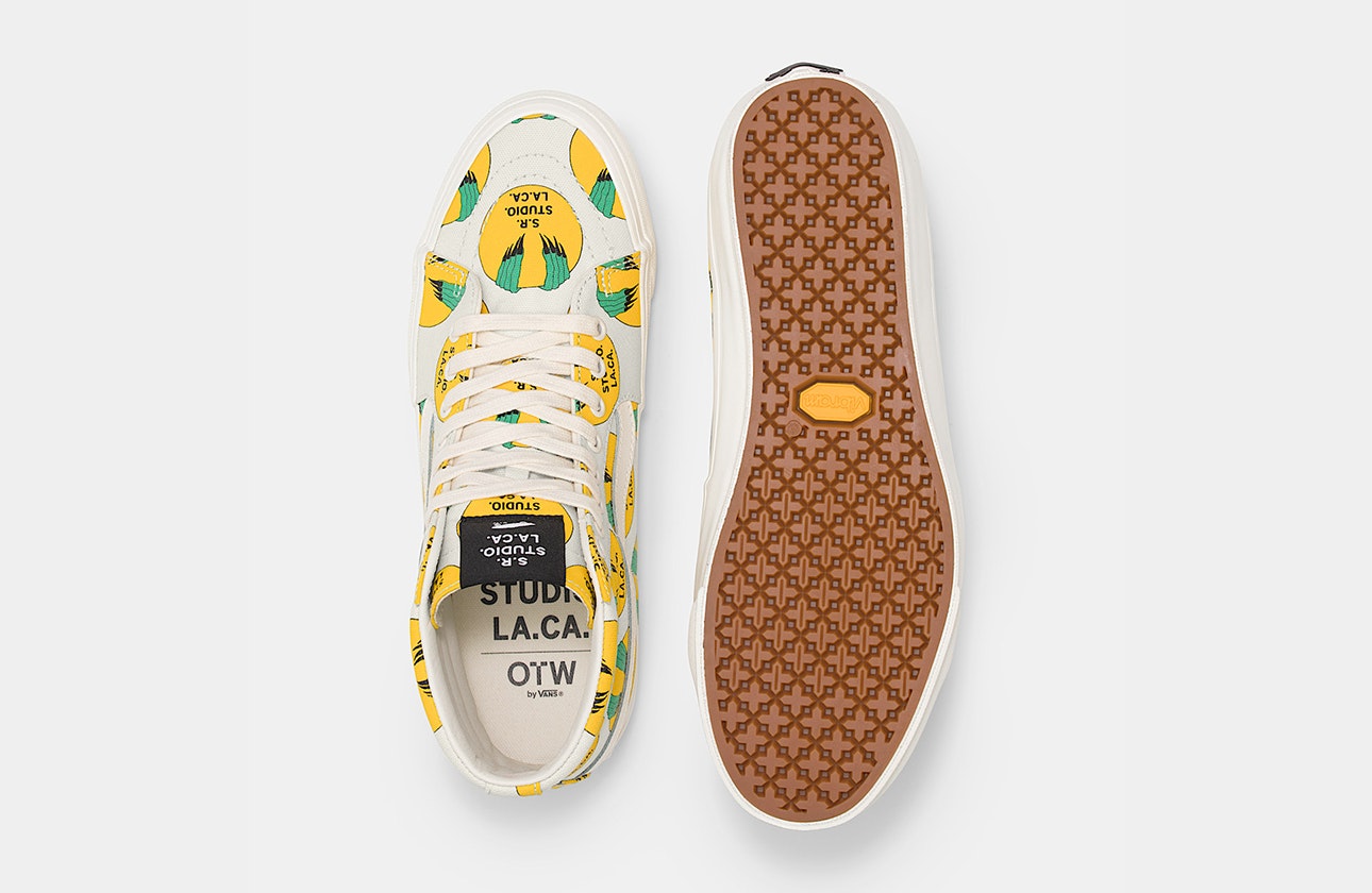S.R. STUDIO. LA. CA. x Vans Sk8-Hi 38 Vibram "Sterling Ruby"