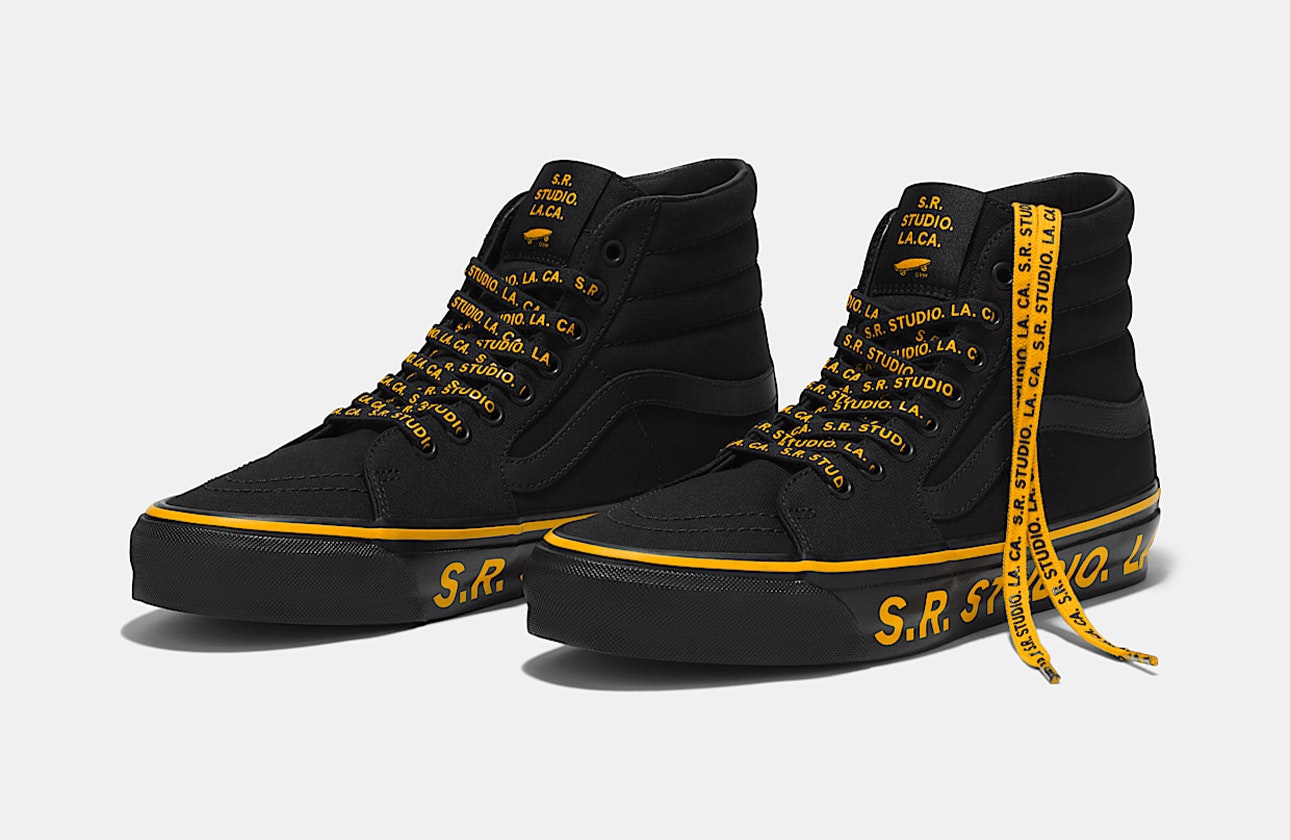 S.R. STUDIO. LA. CA. x Vans Sk8-Hi 38 Vibram "Sterling Ruby"