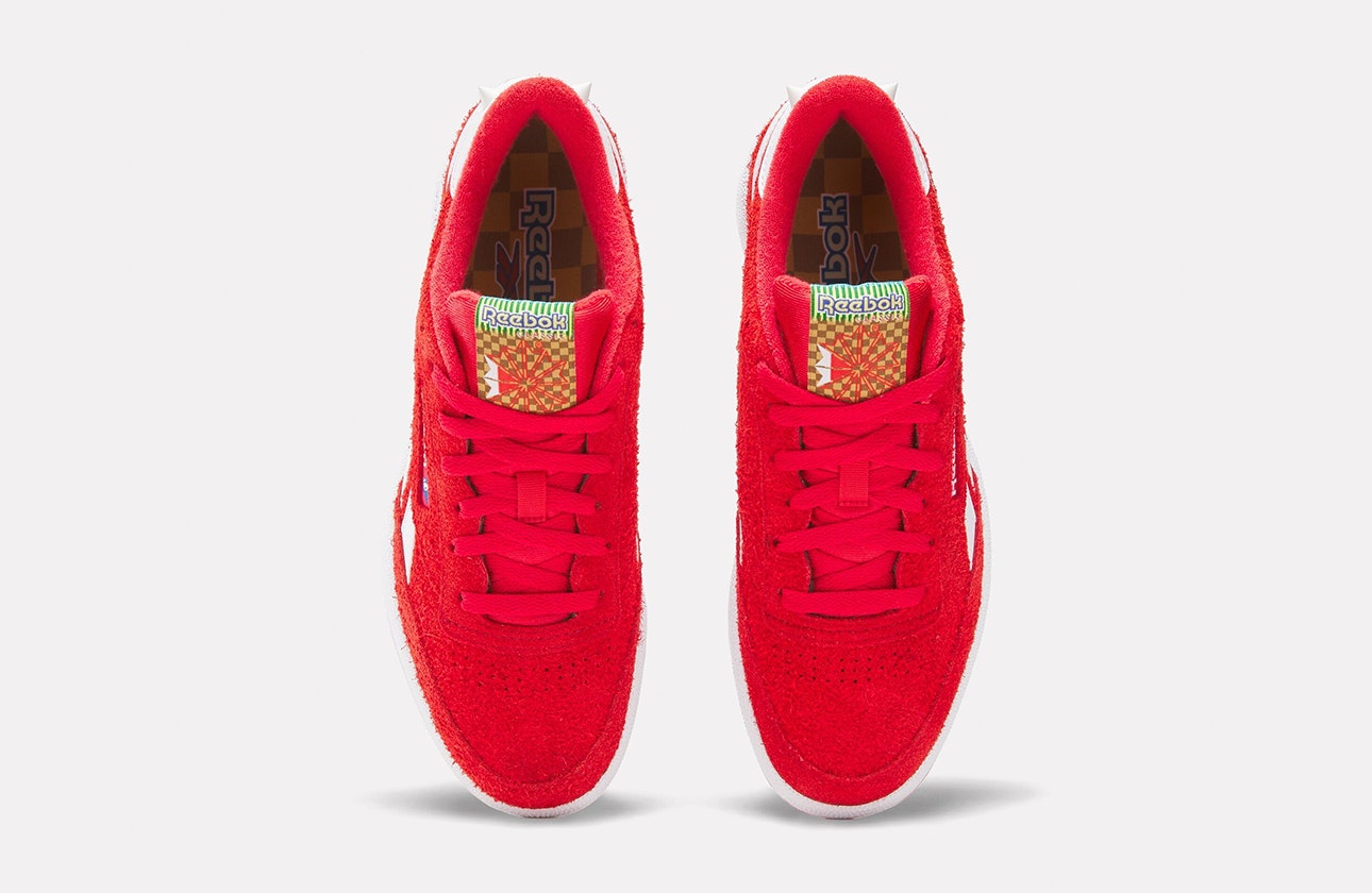 Sonic x Reebok Club C Revenge "Knuckles"