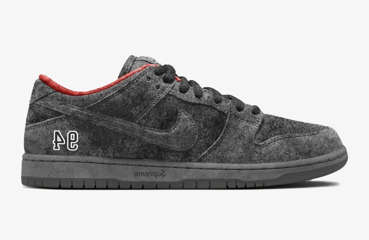 Supreme x Nike SB Dunk Low QS "Black"