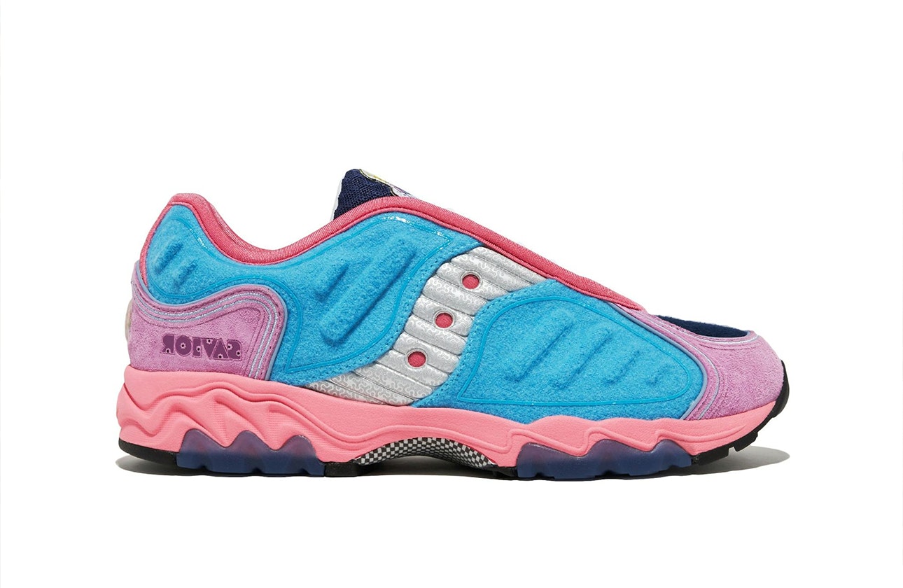 Jae Tips x Saucony Matrix "No Shoes In The House" (Blue)