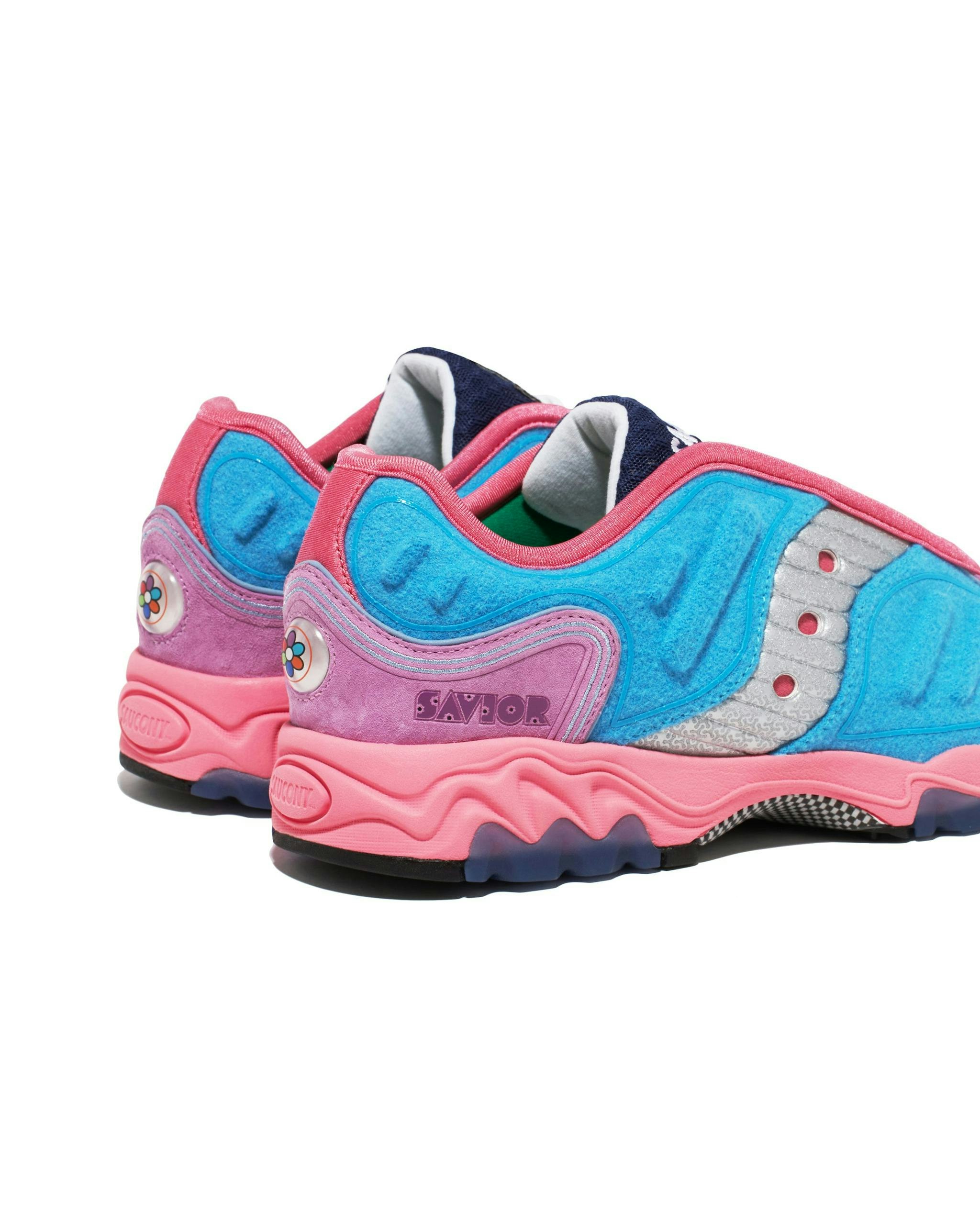 Jae Tips x Saucony Matrix "No Shoes In The House" (Blue)