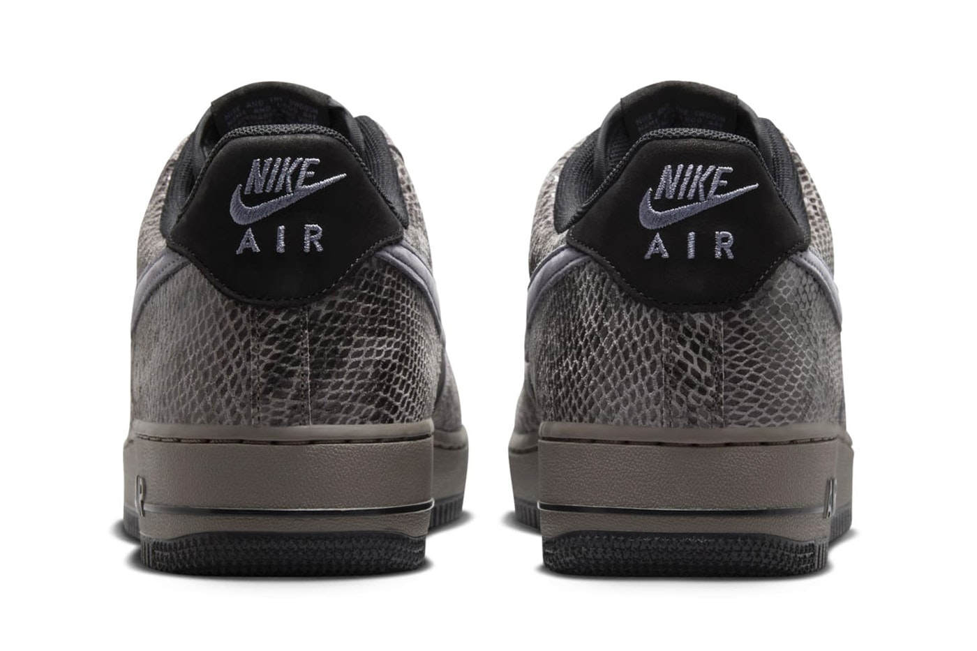 Nike Air Force 1 Low "Brown Snakeskin"