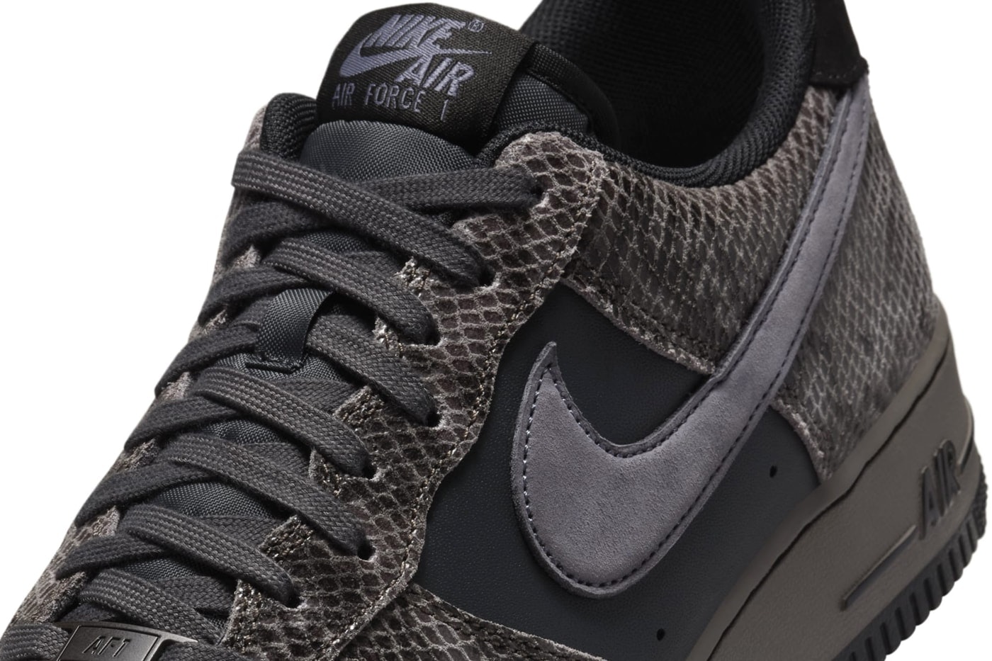 Nike Air Force 1 Low "Brown Snakeskin"