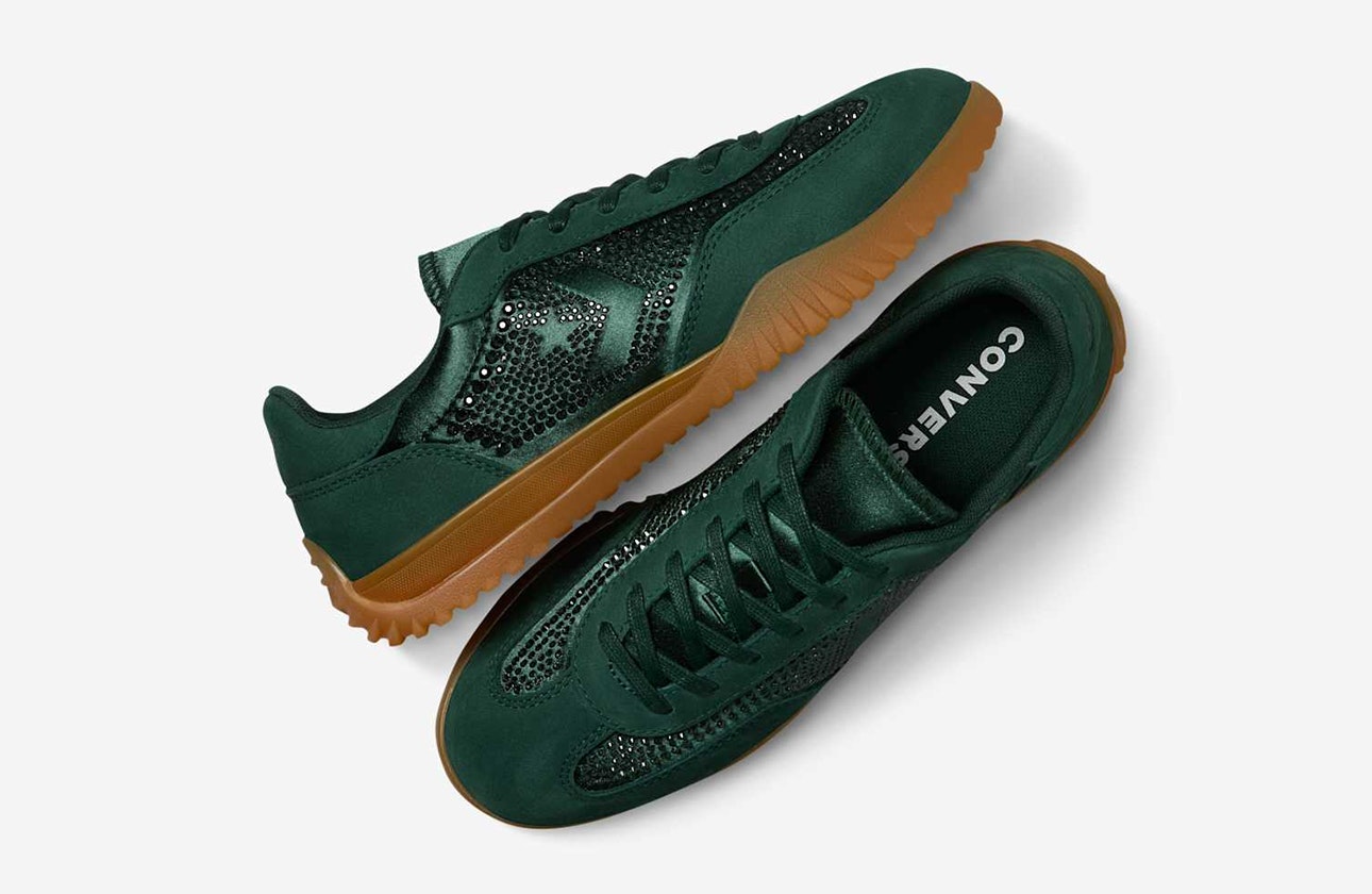 Swarovski x Converse Run Star Trainer "Deep Emerald"