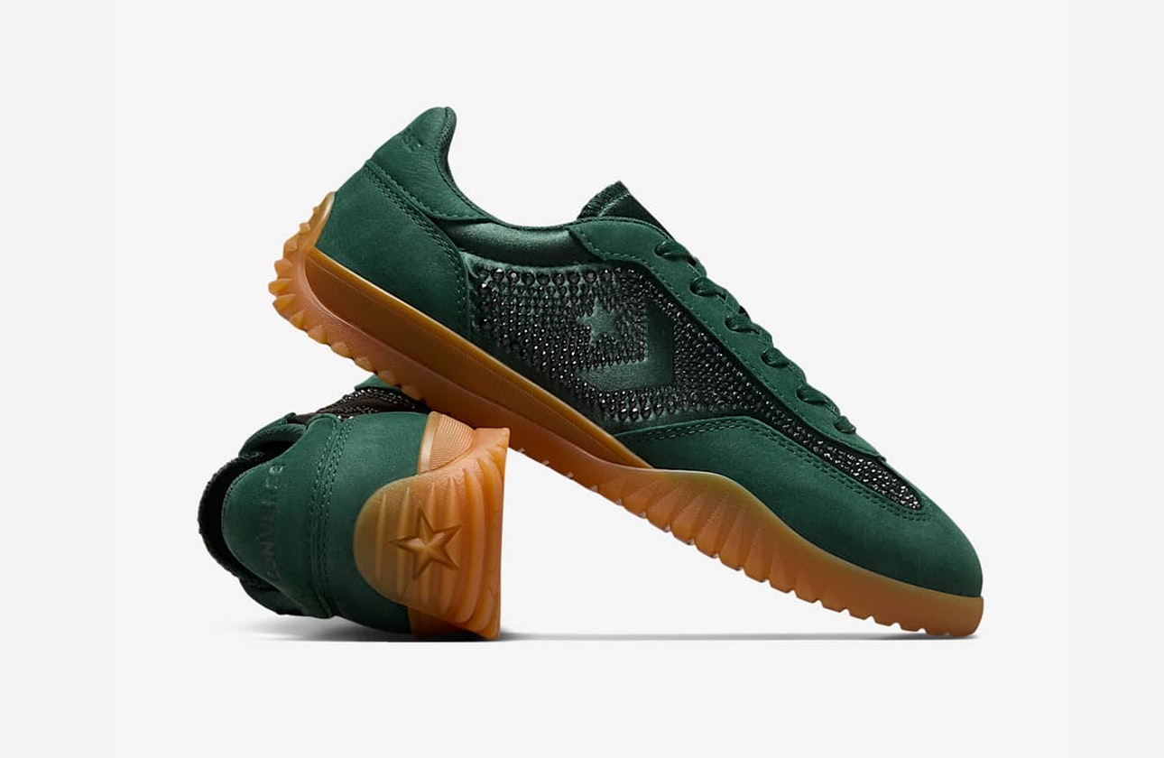 Swarovski x Converse Run Star Trainer "Deep Emerald"