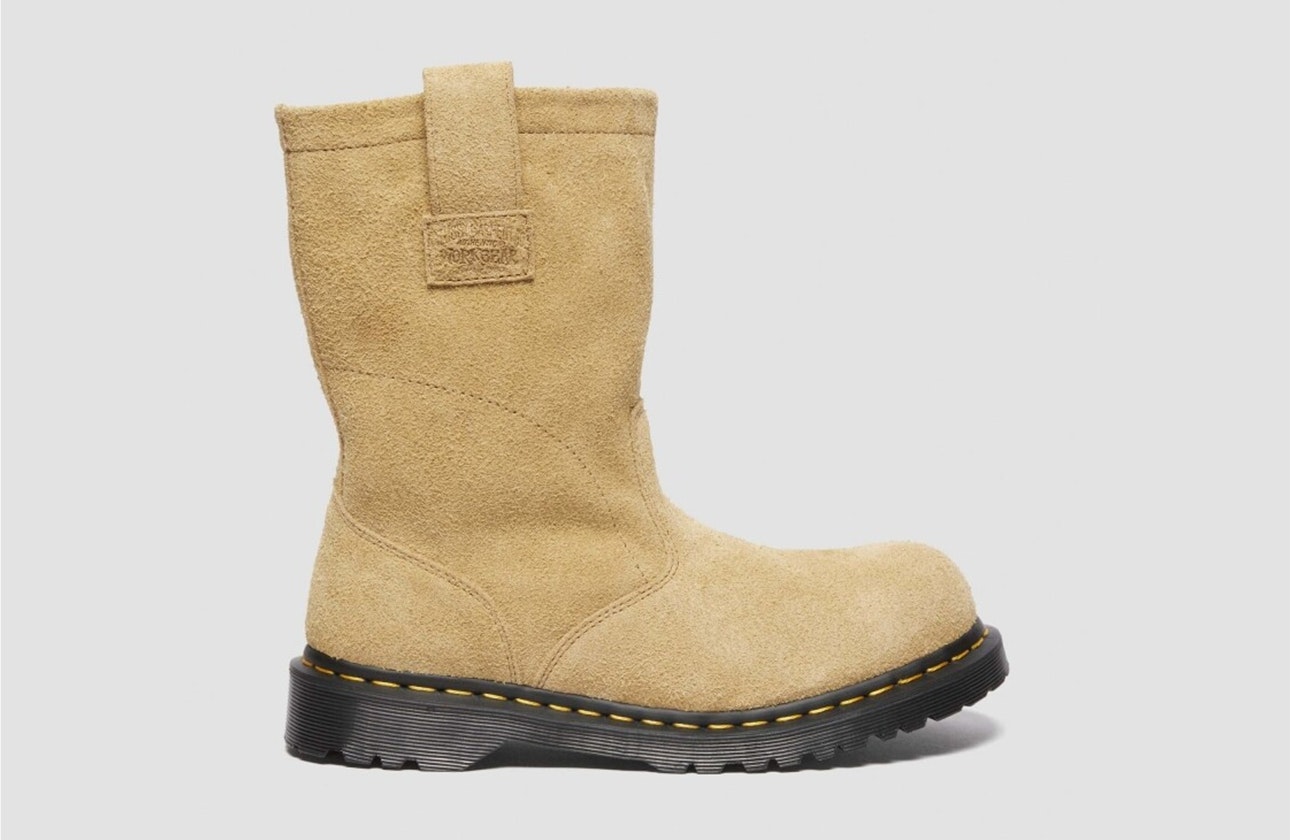 Stüssy x Dr. Martens 2295 "Sand Hairy Suede"