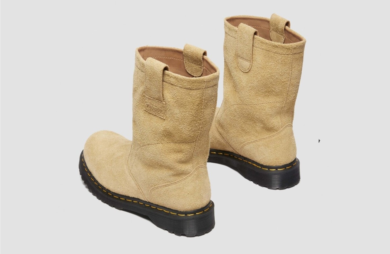 Stüssy x Dr. Martens 2295 "Sand Hairy Suede"