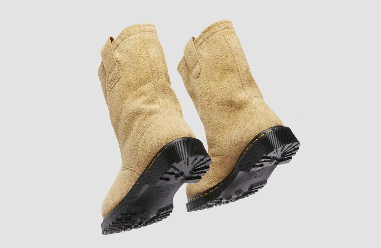 Stüssy x Dr. Martens 2295 "Sand Hairy Suede"