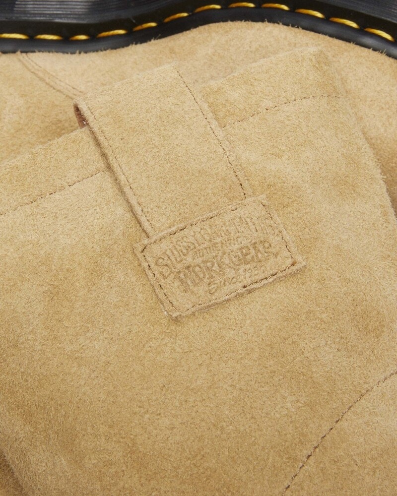 Stüssy x Dr. Martens 2295 "Sand Hairy Suede"