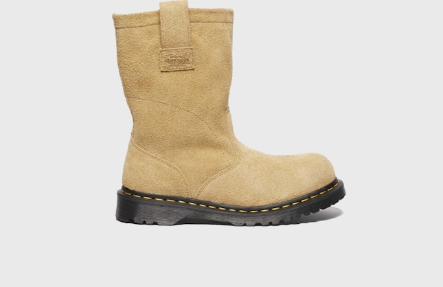 Stüssy x Dr. Martens 2295 "Sand Hairy Suede"