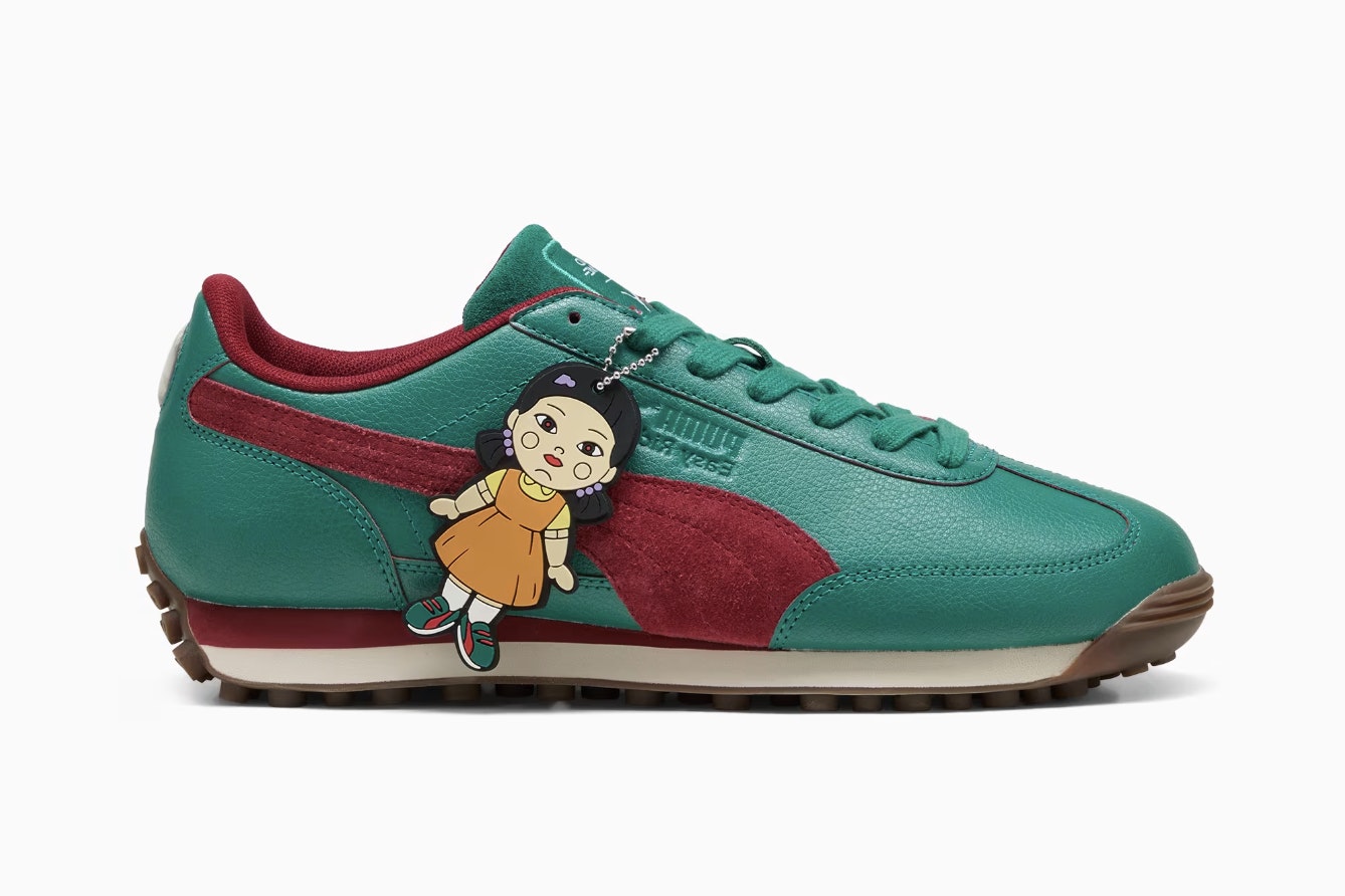Squid Game x Puma Easy Rider "Dark Pine"